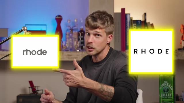 The brand names "rhode" and "RHODE," demonstrating potential SEO challenges with similar names.