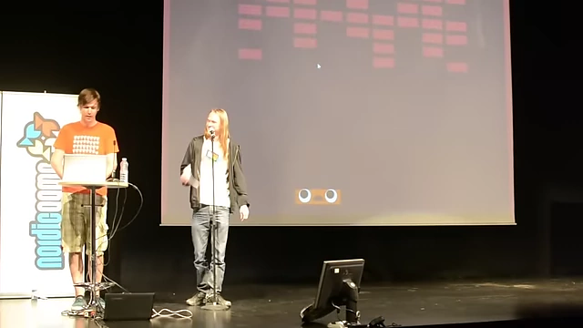 The paddle from the game with animated eyes that can blink and follow the ball.