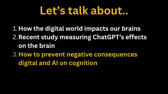 Overview of topics discussed