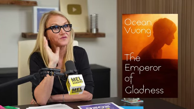 The book 'The Emperor of Gladness' by Ocean Vuong, one of Mel's favorite reads of the year