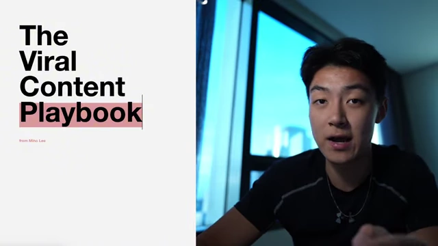 The title slide for "The Viral Content Playbook"