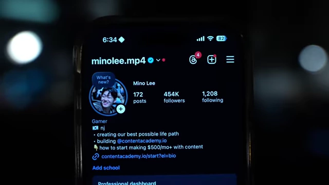 The speaker's Instagram account with 454K followers