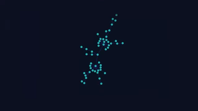 Simulation of network growth via preferential attachment, where new nodes are more likely to connect to existing well-connected nodes