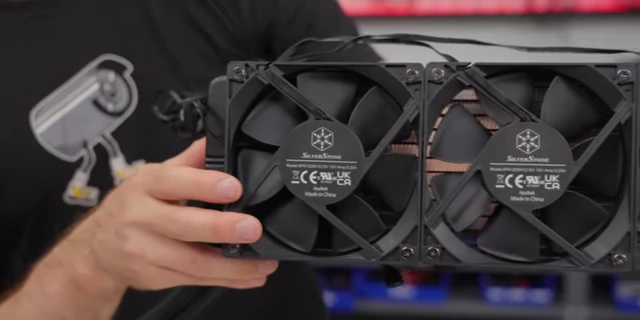 SilverStone Technology XE360-TR5 360mm AIO Radiator with Fans
