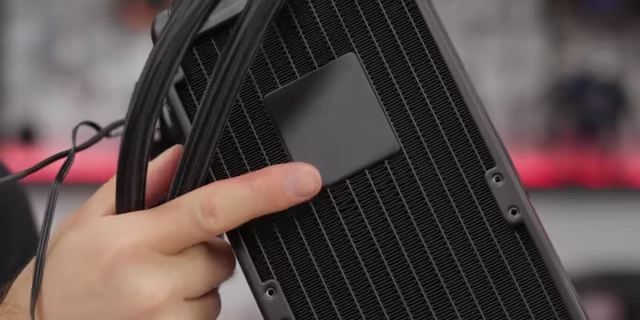SilverStone Technology XE360-TR5 AIO Radiator with Embedded Pump Location