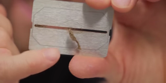 Gunk discovered inside the CPU water block during disassembly