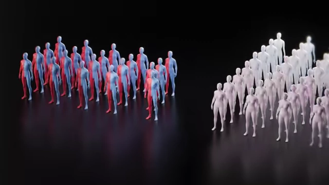 A visual representation of the "within-subjects" study design, comparing training methods on different sides of the same participant's body, effectively doubling statistical power.