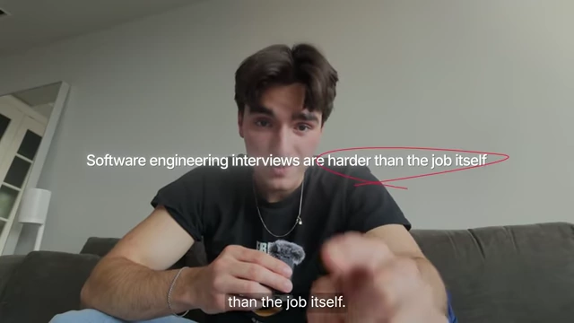 Visual confirming software engineering interviews are harder than the job itself