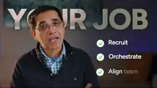 Multiplier's Job: recruit, orchestrate, align team