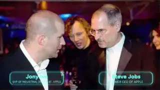 Steve Jobs and Jony Ive together