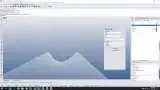 Curvature graph of a smoothly blended curve
