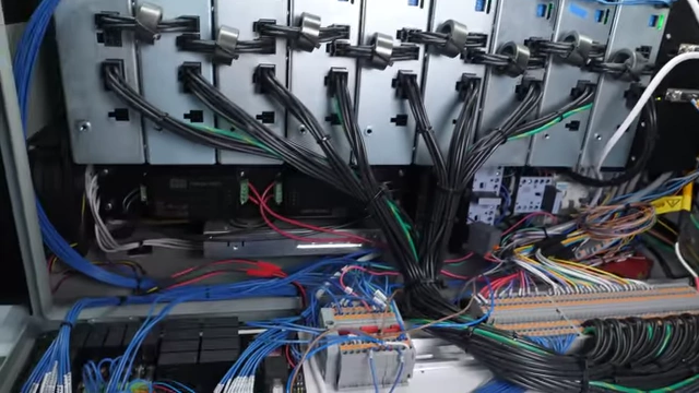 The custom-built, open-source robot controller featuring numerous servo drives