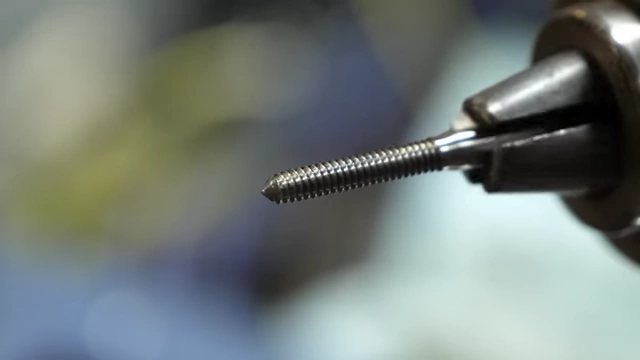 A form tap tool, used for creating threads in metal