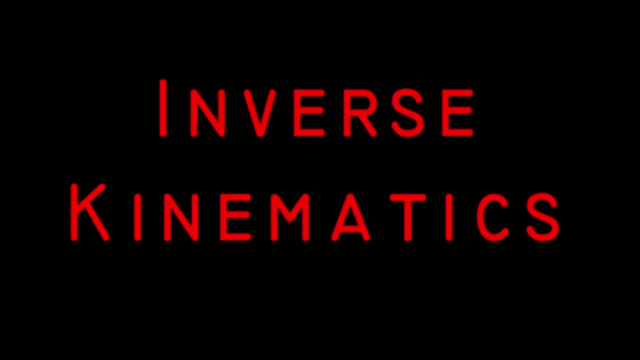 A text overlay stating "Inverse Kinematics"