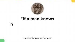Seneca's quote emphasizes the importance of having a clear direction.