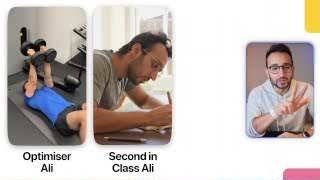 Internal characters such as "Optimiser Ali" and "Second in Class Ali" represent different facets of oneself.