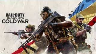 A promotional image for Call of Duty Black Ops Cold War, representing the creator's initial foray into gaming content.