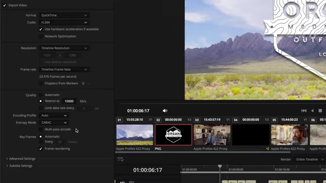 Multi-pass Encode, Key Frames, and Frame Reordering Settings