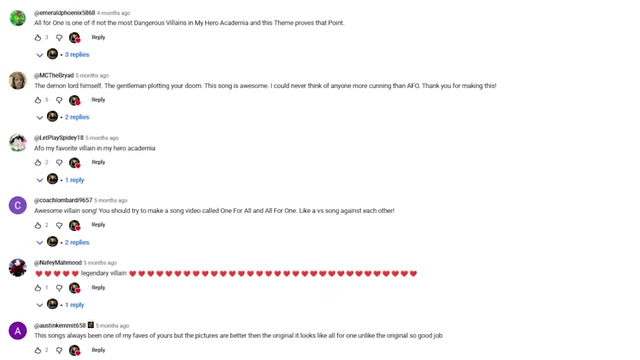 A screenshot of YouTube comments praising an Abakam Music video, with phrases like "fantastic character a great song," "this