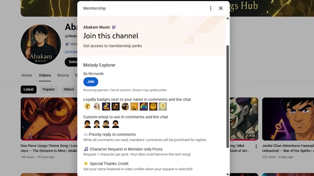A YouTube pop