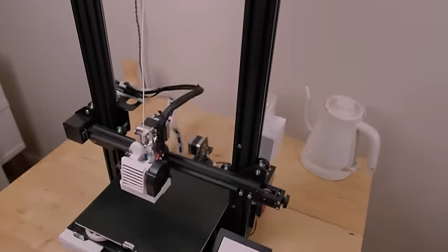 An Ender 3 Pro 3D printer, the inspiration for the integrated Allen key