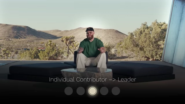 The transition from individual contributor to leader