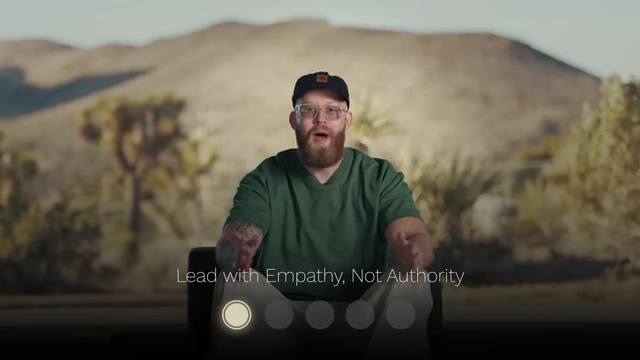 Leading with empathy, not authority