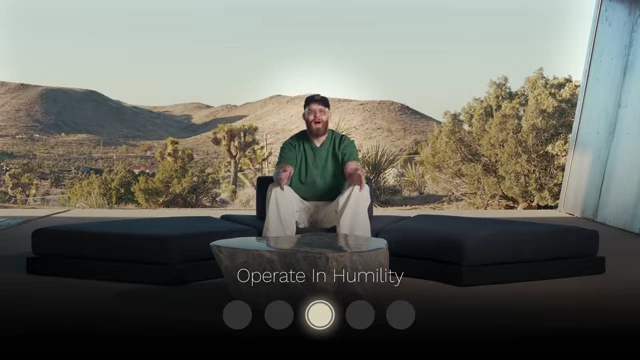 Operating in humility as a leader