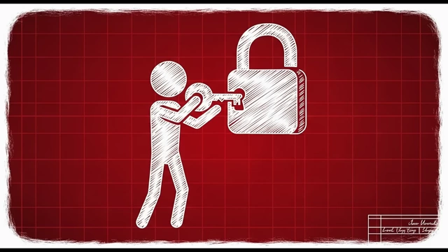 A person unlocking a padlock, symbolizing the act of making high-dopamine activities harder to access.