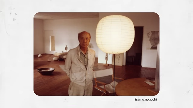 Portrait of sculptor and designer Isamu Noguchi