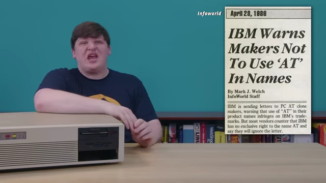 InfoWorld杂志报道IBM警告勿在产品名称中使用“AT”