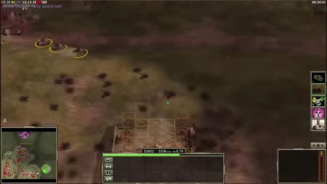 A screenshot from the game General Zero Hour, showing troops on a map, illustrating how teams conceal intentions.