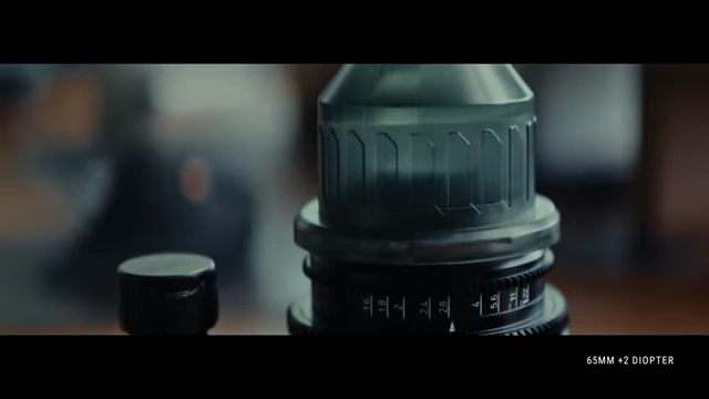 65mm anamorphic lens close focus with a +2 diopter