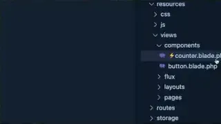 Livewire 4's New Single-File Component Naming with Emoji