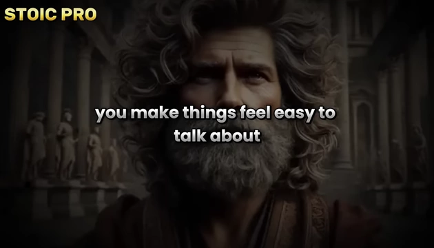 Text overlay of the phrase: "You make things feel easy to talk about."