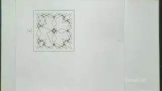 具有最多交点的独特骑士巡逻图