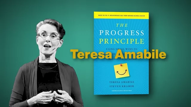 Teresa Amabile, author of 'The Progress Principle', on the power of progress