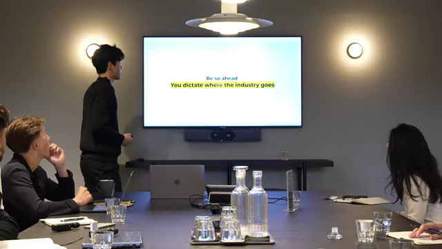 Aim to be an industry leader by dictating market trends through your content.