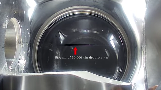 每秒5万个锡液滴流