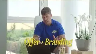 An image of a graphic that reads "Offer > Branding"