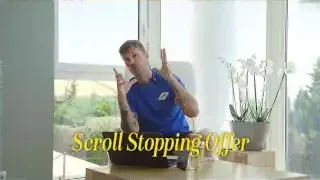 An image of a graphic that reads "Scroll Stopping Offer"