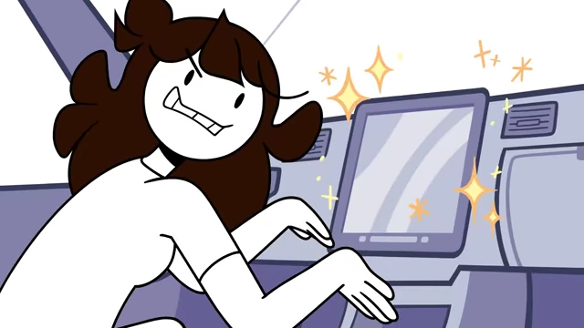 Jaiden interacting with a large car touchscreen, lamenting the absence of physical buttons for basic controls.
