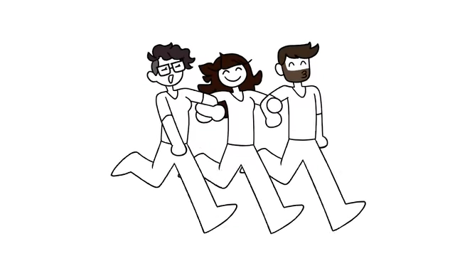 Jaiden running and smiling with two friends, illustrating the positive impact of real-life connections.