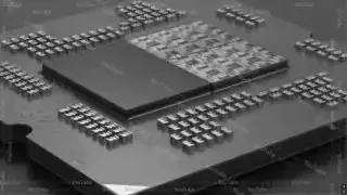 CCD和IO芯片下方的桥接芯片图