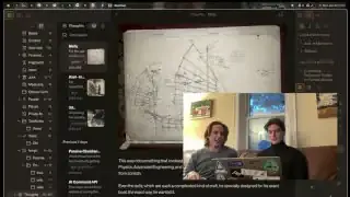A detailed sketch of a boat design titled "Molly"