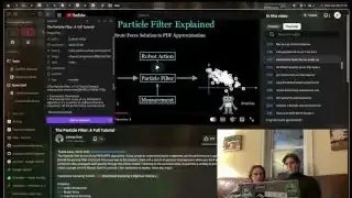 A YouTube video page showing a web clipper extension interface on the left, ready to create an Obsidian note with extracted details.