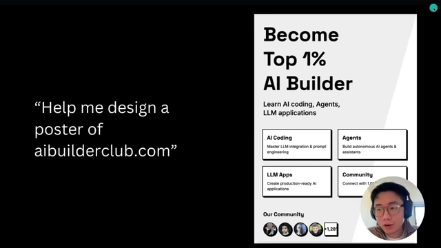 AI-generated poster for AI Builder Club