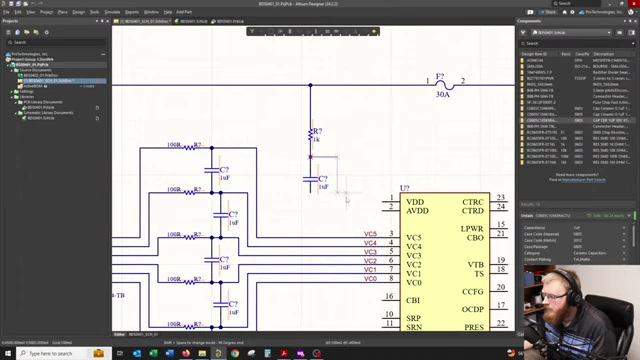 VDD Power Connection Circuit