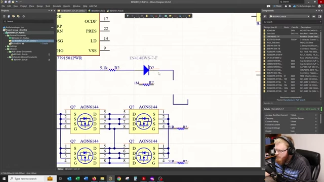 Charge FET Drive with Diode Protection