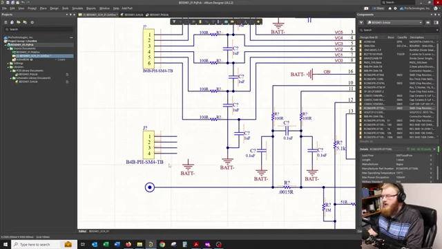External Thermistor Connections on the Schematic